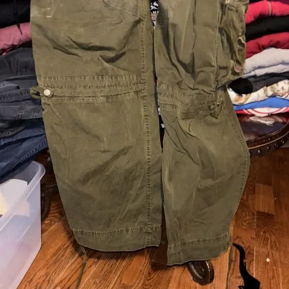 Vintage Polo Ralph Lauren Cargo Pants MENS 38x30 Paratrooper Military 90s Punk